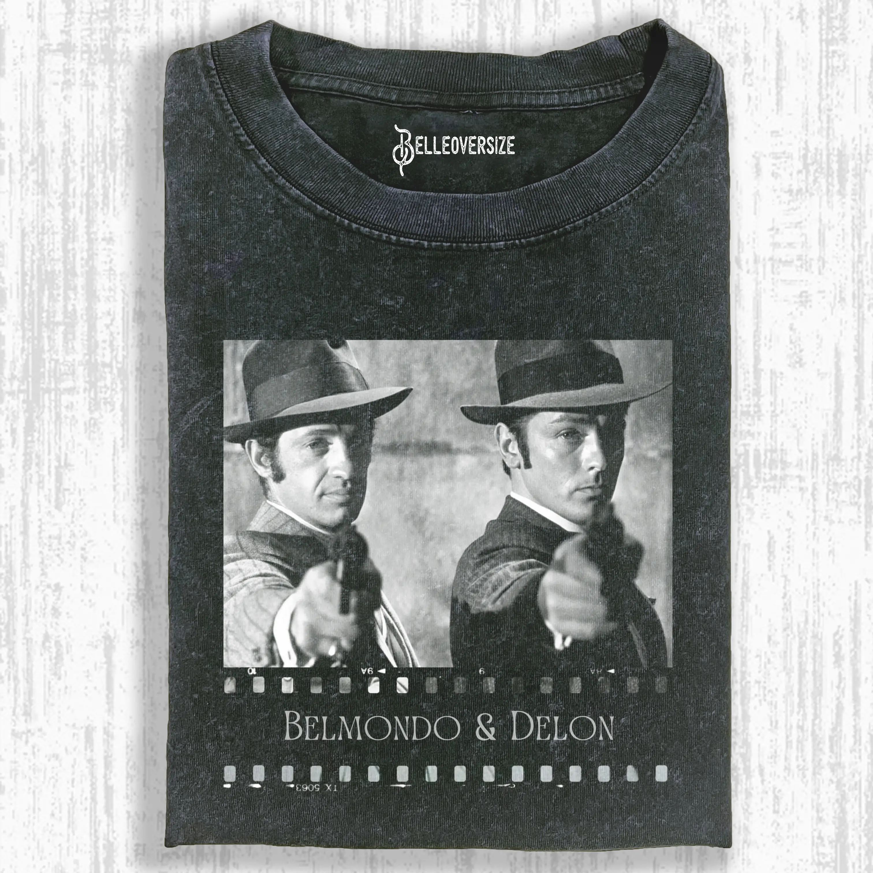 BELMONDO & DELON  T-SHIRT